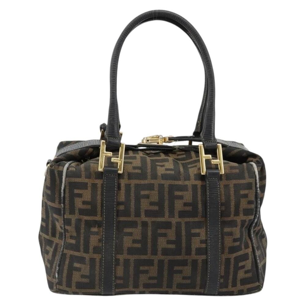 Fendi Zucca Handbag Black